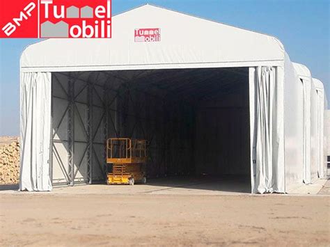 Impreziosire la casa senza concessioni edilizie. Capannoni Mobili senza concessione edilizia - Tunnel Mobili