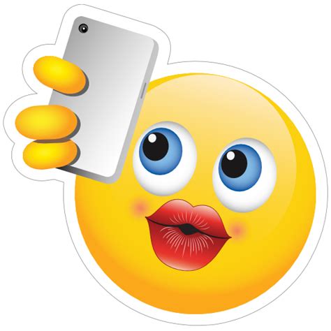 Cute Selfie Female Emoji Sticker