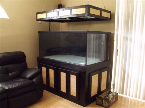 This is my almost finished 125 gallon fish tank canopy. Aquarium With Stand And Canopy & 55 Gallon Aquarium Stand ...