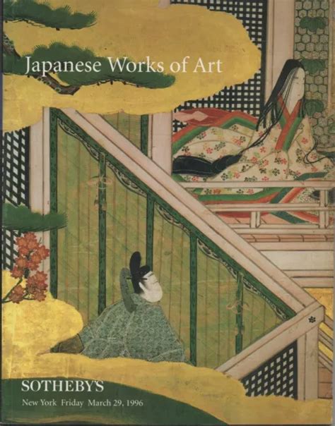 1996 Sothebys Japanese Works Of Art Paintings Netsuke Bronze Auction