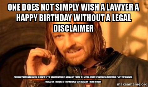 Lawyer Birthday Meme Joke Image 04 Quotesbae