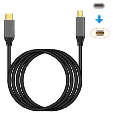 Type Cusb C To Mini Display Portdp 4k Video And Audio Cable The