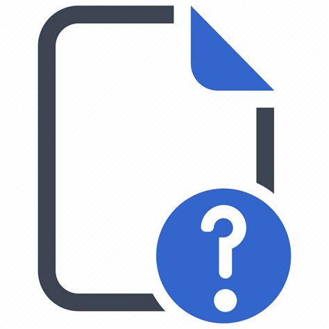 Document File Page Question Unknown Icon Download On Iconfinder