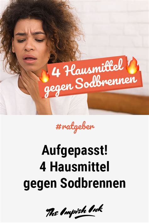 Die 10 Besten Hausmittel Gegen Sodbrennen