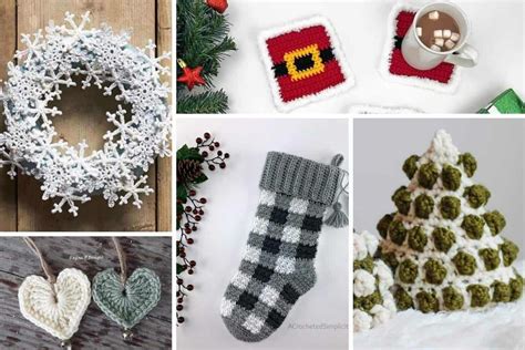 ultimate list of crochet christmas decorations