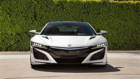 2017 Acura Nsx White Wallpaper Hd Car Wallpapers 8242