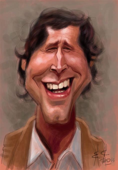 Chevy Chase Caricature Sketch Caricature Caricature Drawing