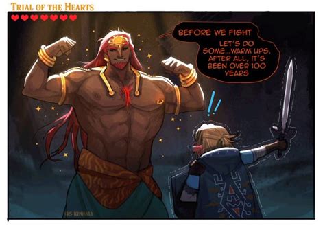 Trial Of Hearts Link Vs Ganondorf Comic Media Chomp