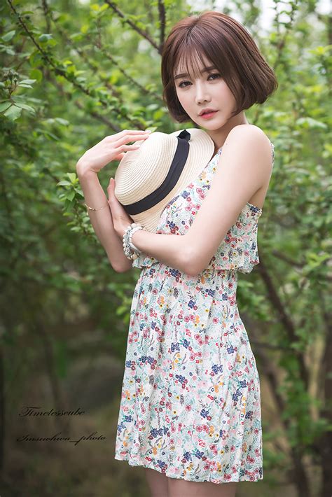Korean Model Han Ga Eun In Studio Set August 2018 Asian
