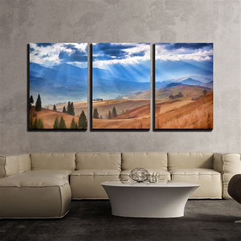 Wall26 3 Piece Canvas Wall Art Digital Artwork In Watercolor Painting