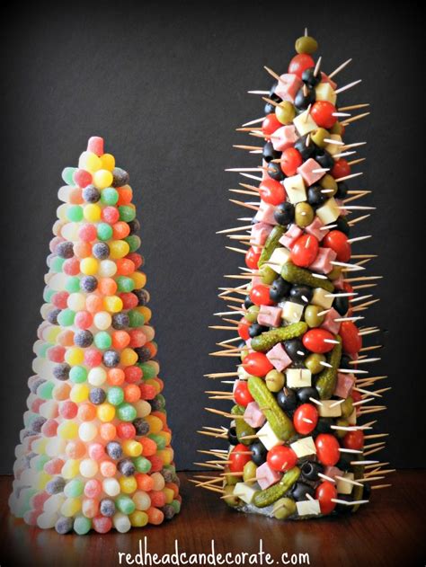 Cute christmas appetizer idea fruit grinches 3 3. Appetizer Tree - Redhead Can Decorate