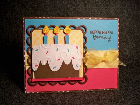 Card Creations And More By C Two Birthday Cake Cards