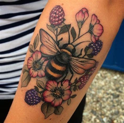 Top 110 Best Bee Tattoo Ideas For Women Buzzing Body Art
