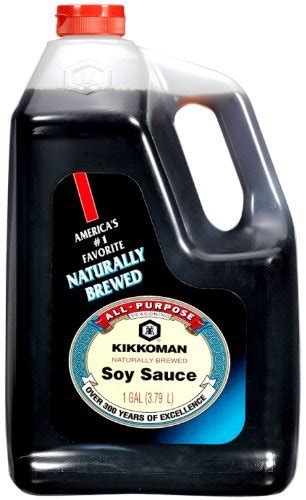 Kikkoman Soy Sauce 128 Ounce 1 Gallon Bottle 650905849480 Ebay