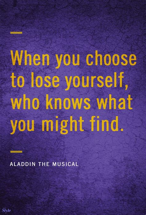 20 musical theater jokes ranked in order of popularity and relevancy. Weekly Affirmation: Aladdin the Musical | Broadway quotes, Aladdin quotes, Theatre quotes