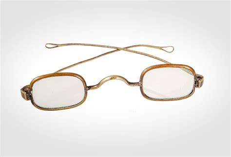 Ben Franklin Style Spectacles Eyeglasses Nickel Brass Pre Civil War Era