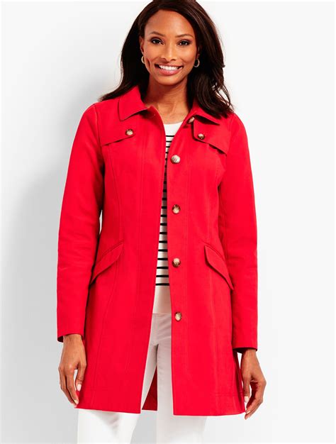 Simply have your checking account number and bank routing number available. Classic Trench Coat | Talbots