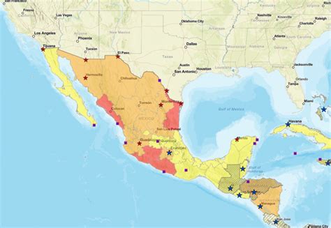 Estos Son Los Lugares De México Que Tienen Alerta De Viaje De Estados