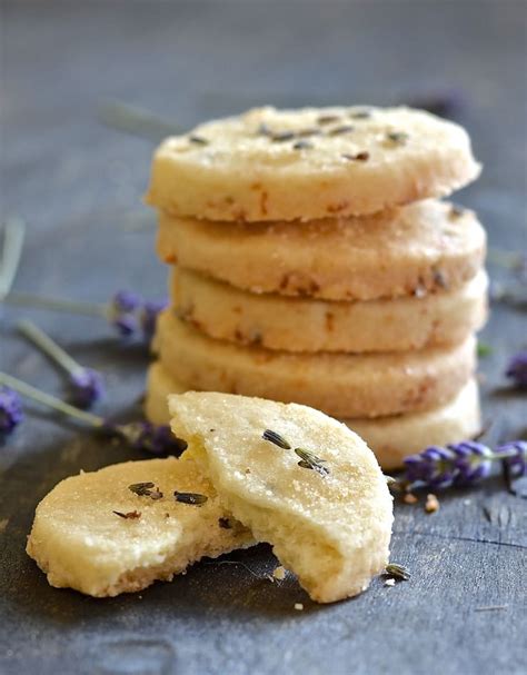 Lemon Lavender Shortbread Cookies A Virtual Vegan