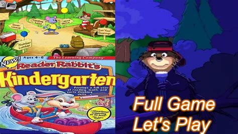 Reader Rabbit Kindergarten 1997 Youtube