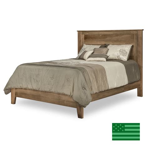 Amish Monarch Bed Usa Made Bedroom Furniture American Eco Furniture