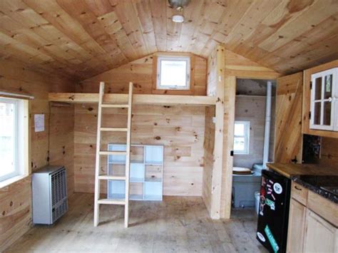 12x20 Rental Cabin Loft Kitchenette 500×375 Prefab Office