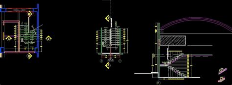 Stair Details Dwg Section For Autocad • Designs Cad