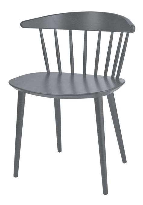 Das sitzmöbel war, gemeinsam mit einem weiteren modell mit etwas anders geformter lehne. Stuhl J104 von Hay - Grau | Made In Design