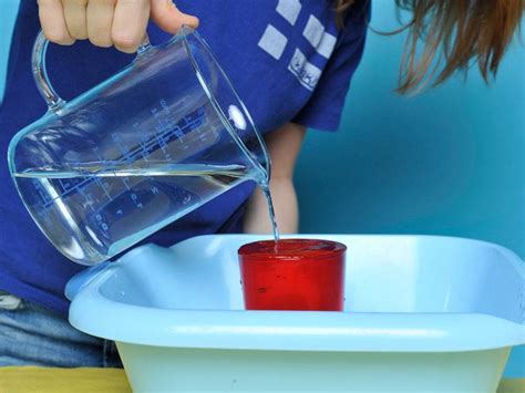 Experiment Für Kinder Experimente Mit Wasser Das Umgedrehte Wasserglas