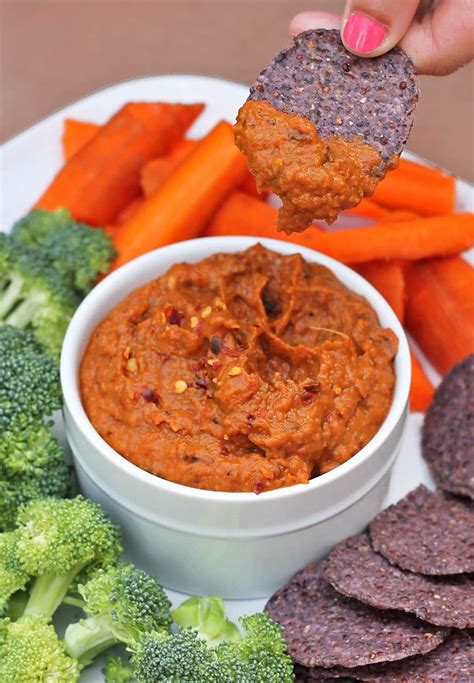 roasted eggplant and red pepper dip {recipe} spicy and sweet and absolutely perfect for cooler