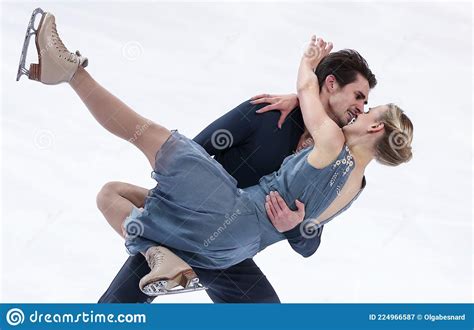 Madison Hubbell And Zachary Donohue Usa Editorial Photography Image