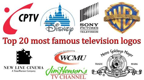 Top 20 Most Famous Television Logos Logos Television Famous