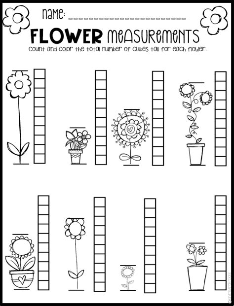 Spring Math And Literacy Printables And Worksheets For Pre K And