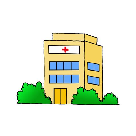 How To Draw A Hospital Step By Step Easy Drawing Guides Drawing Howtos