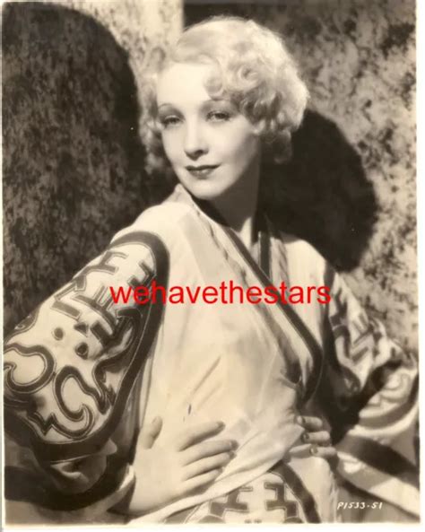 Vintage Helen Twelvetrees Blonde Beauty 30s Dbw Publicity Portrait