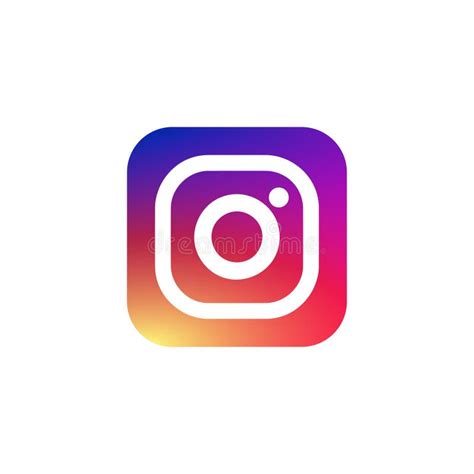 Logotipo De Instagram Vector Del Ejemplo Foto Editorial Ilustración