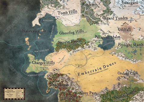 Wonderdraft Fantasy Map