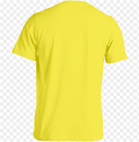 T Shirt Template Psd Yellow