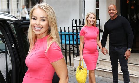 Pregnant Katie Piper Looks Radiant In A Bump Hugging Dress