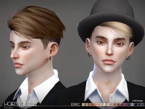 The Short Hair For The Sims 4 Male And Female Found In Tsr Category