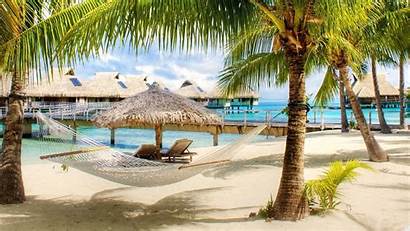 Beach Tropical Desktop Resort Wallpapers Definition Background