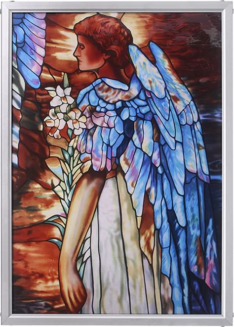 Guardian Angel Glass Stained Glass Decor For The Window Colored Glass
