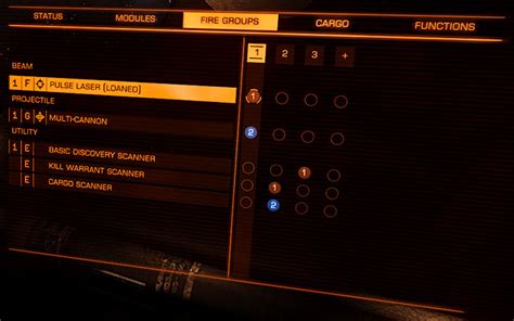 Accidental fire on a civilian, innocent target will cause. (Right) System Panel | Ship Interface - Elite: Dangerous Game Guide | gamepressure.com