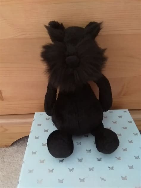 Jellycat Small Bashful Black Scottie Dog Ebay