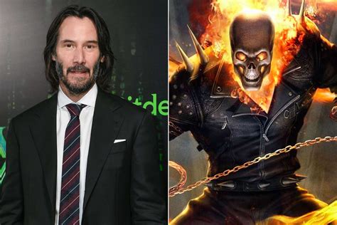 Keanu Reeves Says His Dream Marvel Role Is Ghost Rider