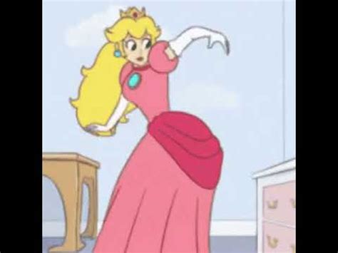 Princess Peach Shaking And Slapping Her Butt Youtube