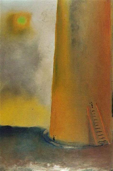 Tower Painting By Salvador Dali