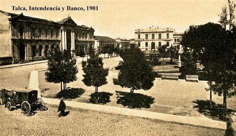 Talca é uma cidade de chile. Imágenes de Chile del 1900: Talca
