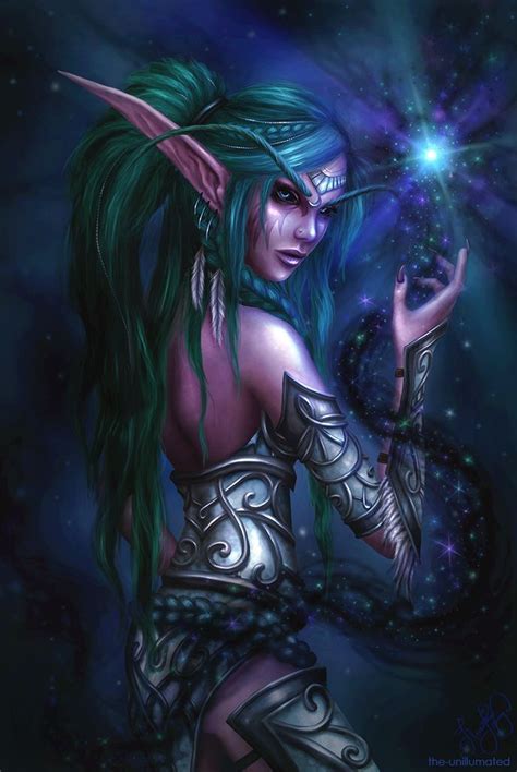 Tyrande The Night Warrior By The Unilluminated On Deviantart Warcraft