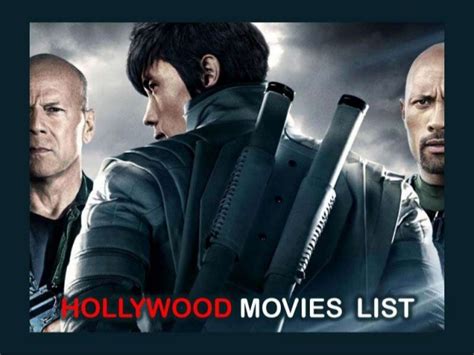 Hollywood action movies have always been the benchmark for film industries across the globe. Hollywood movies list